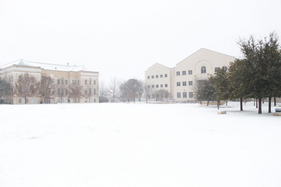 Winter weather remains at Wesleyan