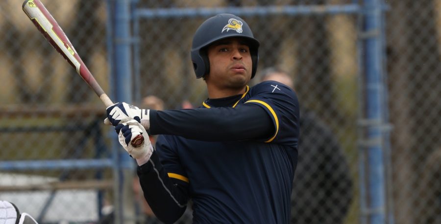 Luis Roman, senior third baseman, is leading the Rams offense with 13 home runs, four triples, 61 hits, 52 runs batted in and a .752 slugging percentage.