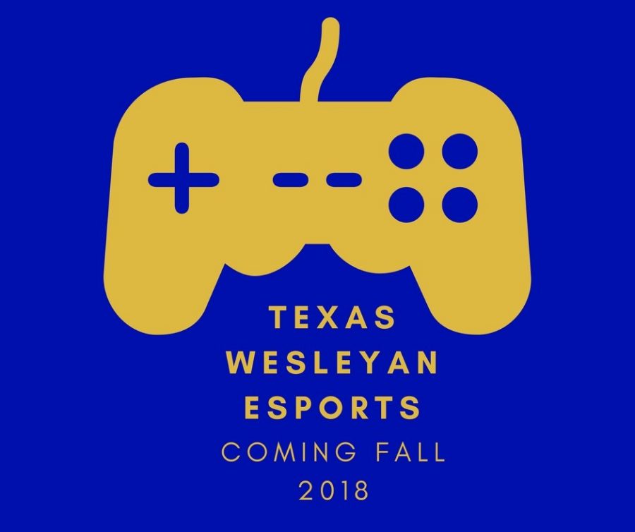 New+eSports+program+coming+to+Wesleyan+soon.+Graphic+by+Hannah+Lathen
