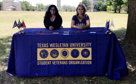 Order-Ramirez is the president of Texas Wesleyans Student Veterans Organization. 
Photo contributed by Tristeza Order-Ramirez