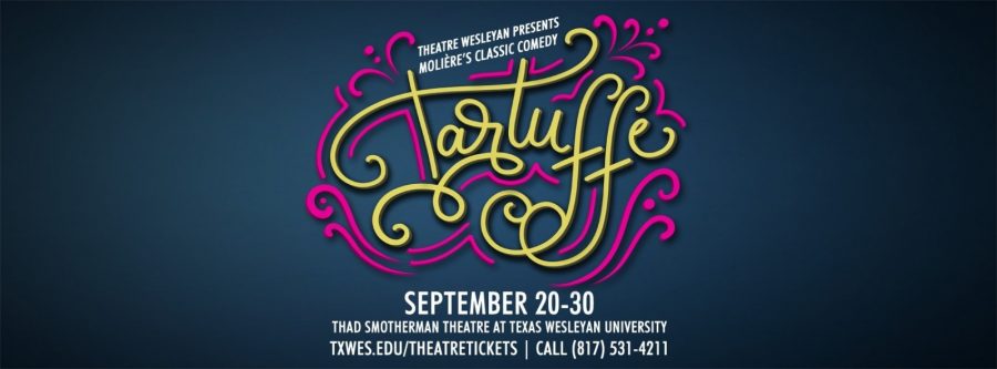 Tartuffeis the first Theatre Wesleyan production of the semester. The show features Orgon (William Bull), a man who lets a conman, Tartuffe (Torris Curry), stay in his home with his family.