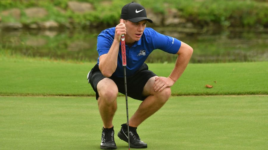 Rowan Lester was the first mens golfer since 2011 to be named an All-American three times in a row, according to ramsports.net.
Photo by Little Joe