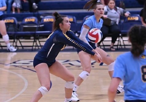 Malek is the libero for the Texas Wesleyan University women's volleyball team.