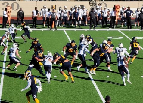 Saturday’s homecoming game win is the eighth win for the Rams football team this season.