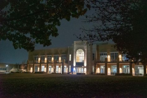 An already quiet night on campus remained that way after the lockdown had ended.