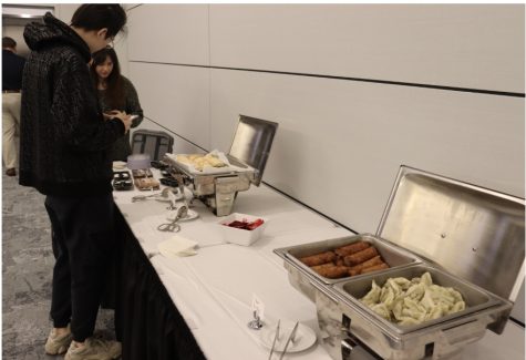 The Lunar New Year event had all types of traditional Asian foods for students to try and enjoy including potstickers, egg rolls and Japanese dessert called mochi. 