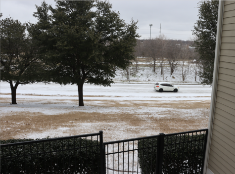 An icy rain mixture causes roads across the metroplex to become hazardous. 