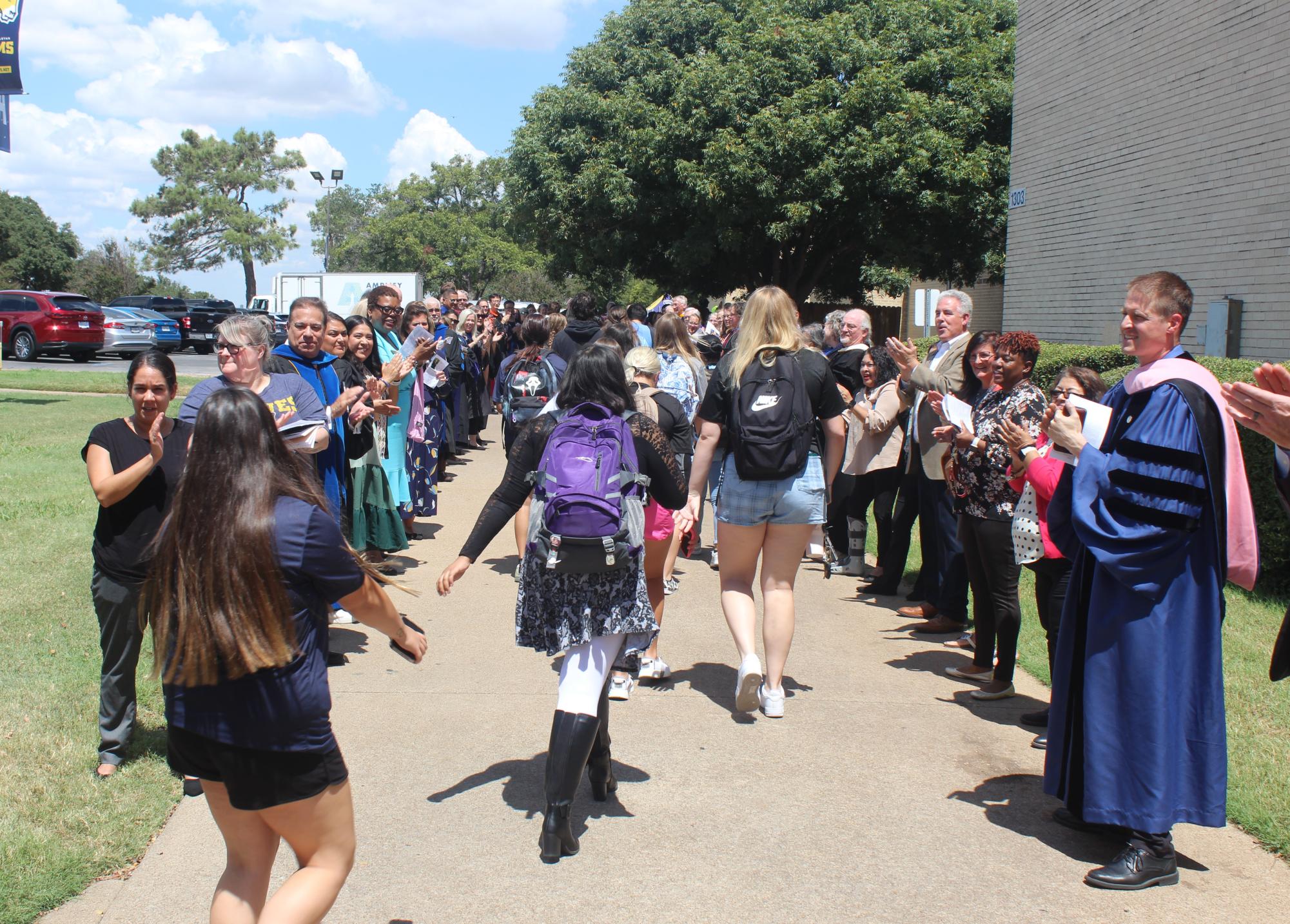 President Messer emboldens students, faculty during convocation speech