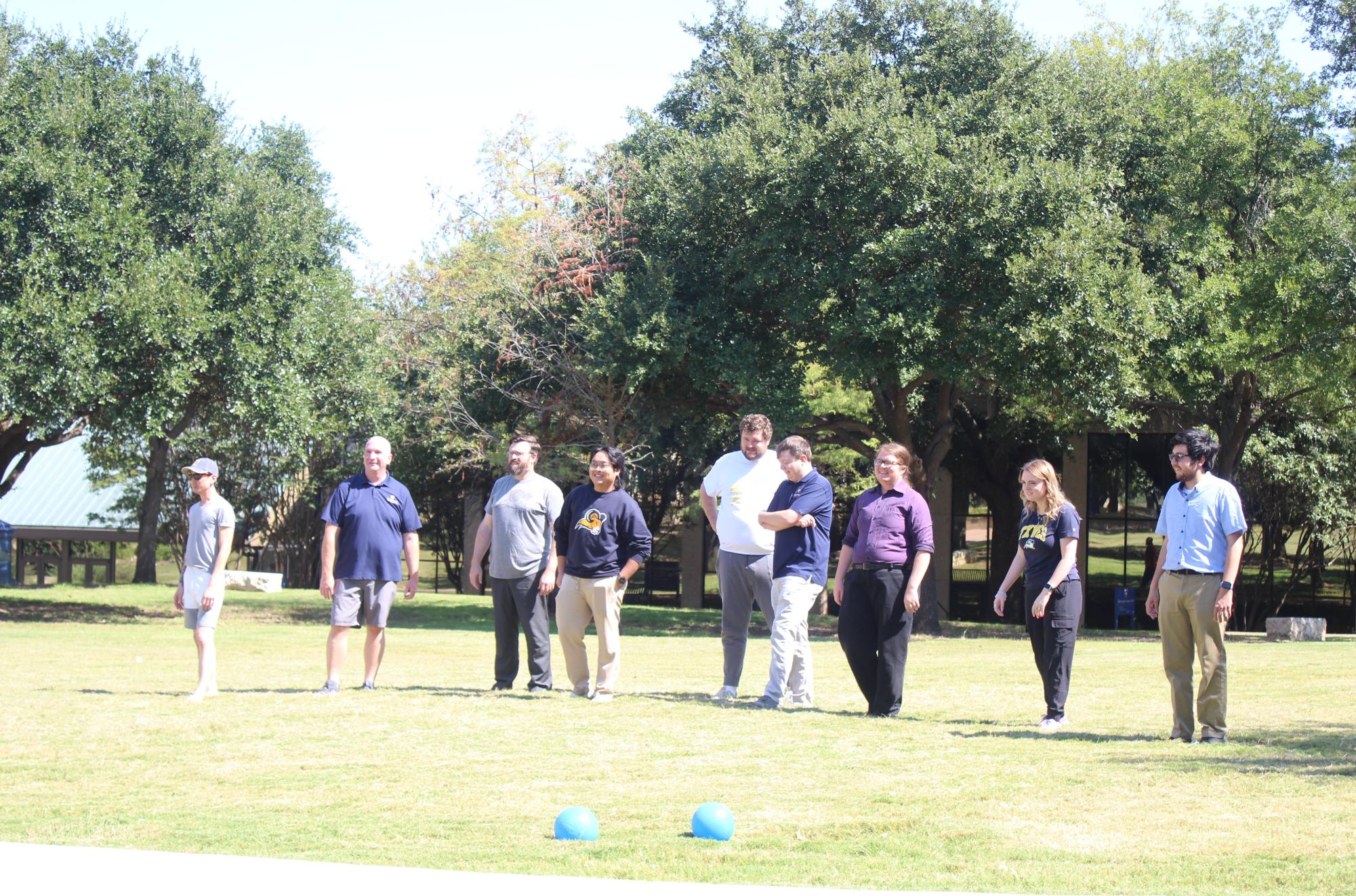 Dodgeball game engages students, staff 