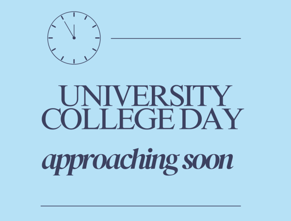 Students should start preparing for University College Day