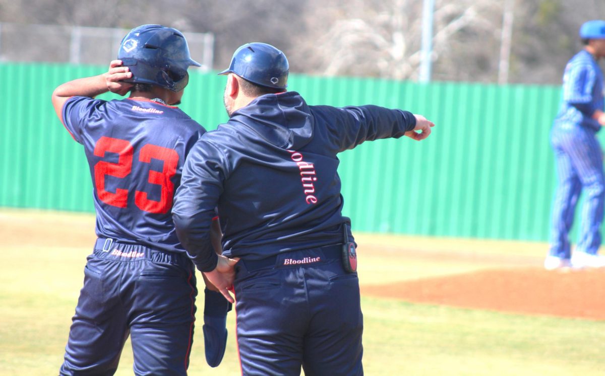 Players and coaches commemorate alumni players with “bloodline” jerseys, hats and hoodies.