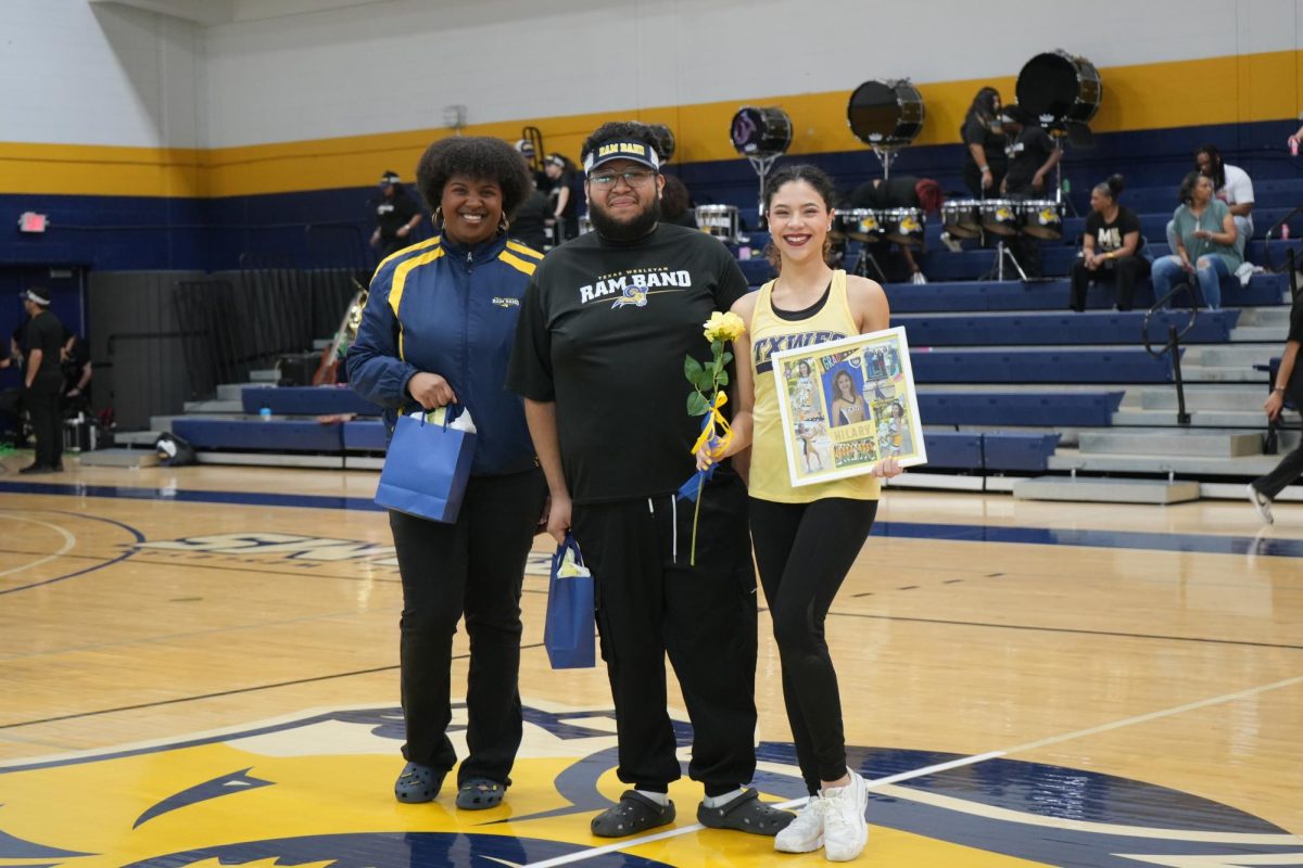 Goldline and Ram Band seniors were honored for senior day along with the wrestling and basketball seniors. 