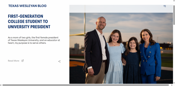 The blog's latest article details President Dr. Emily Messer's journey, background and present ambitions. 