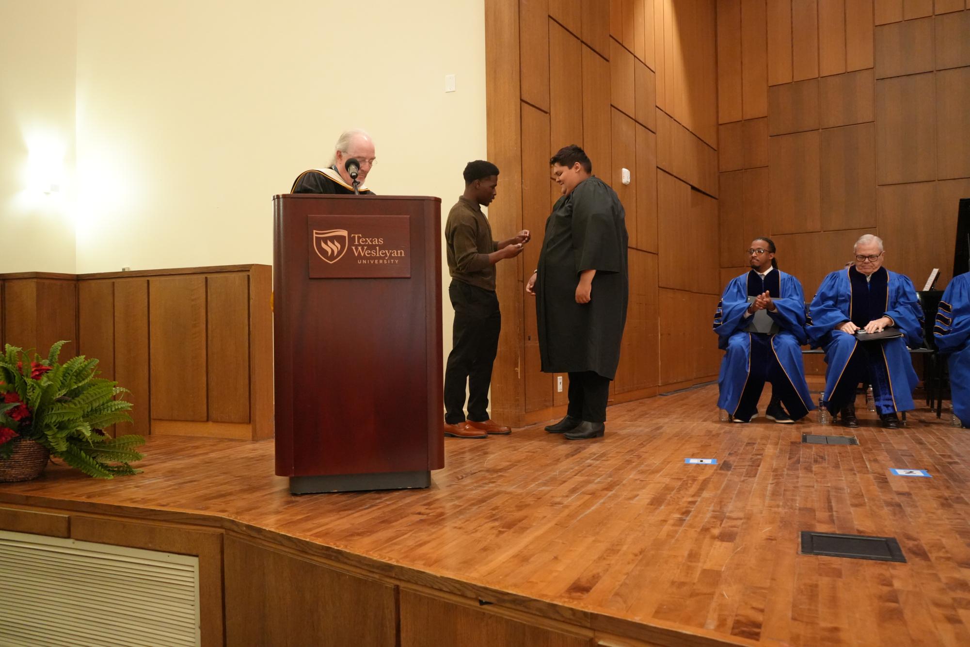 Photo Essay: Students close chapter at Fall 2025 Robing Ceremony