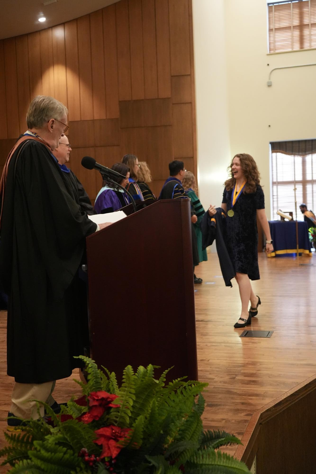 Photo Essay: Students close chapter at Fall 2025 Robing Ceremony