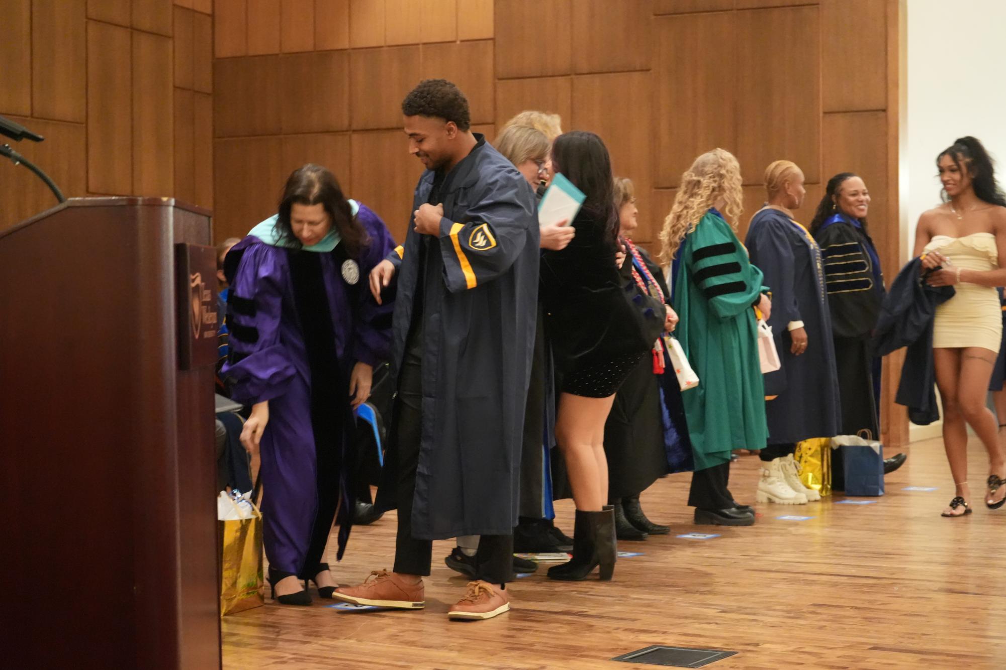 Photo Essay: Students close chapter at Fall 2025 Robing Ceremony