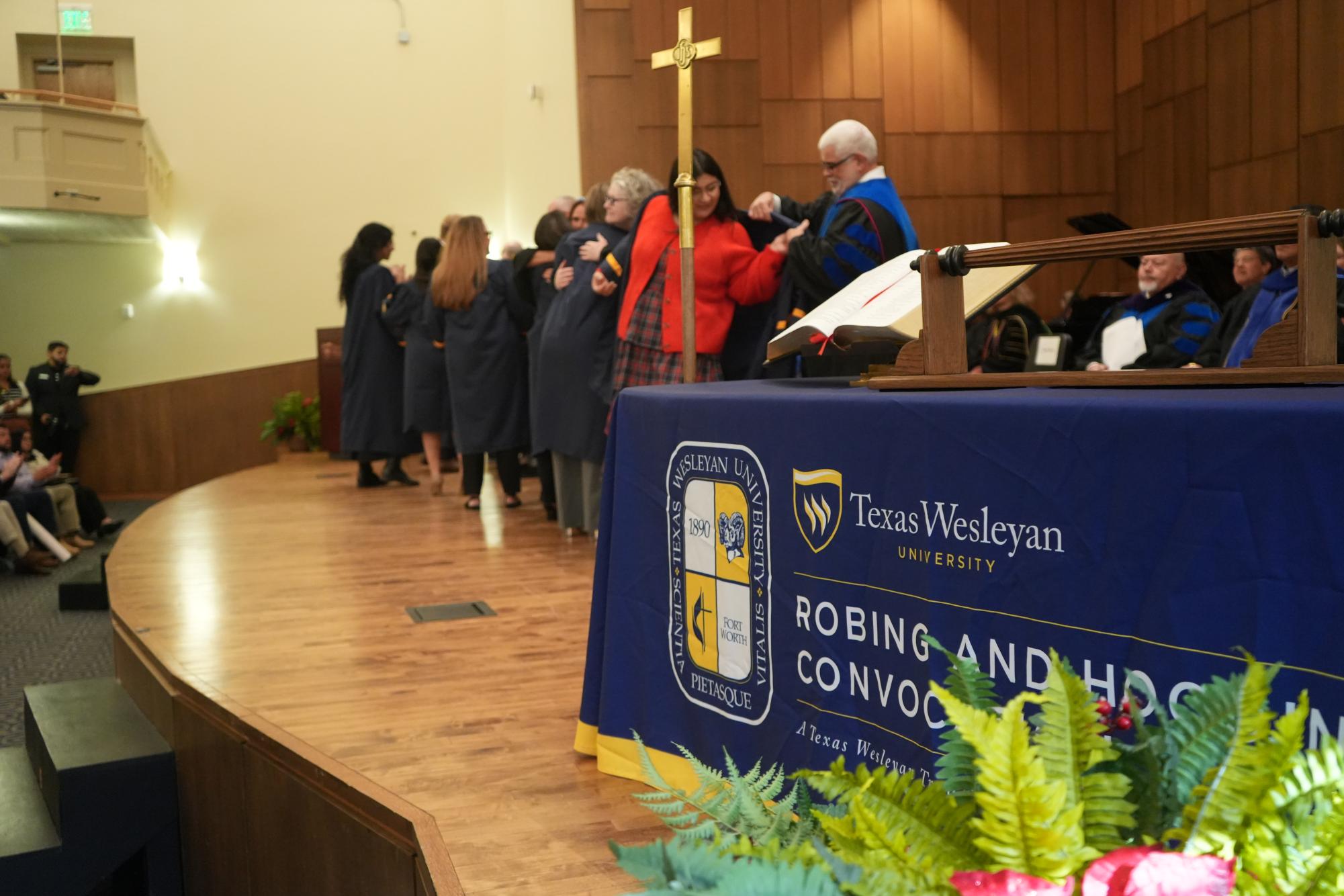 Photo Essay: Students close chapter at Fall 2025 Robing Ceremony