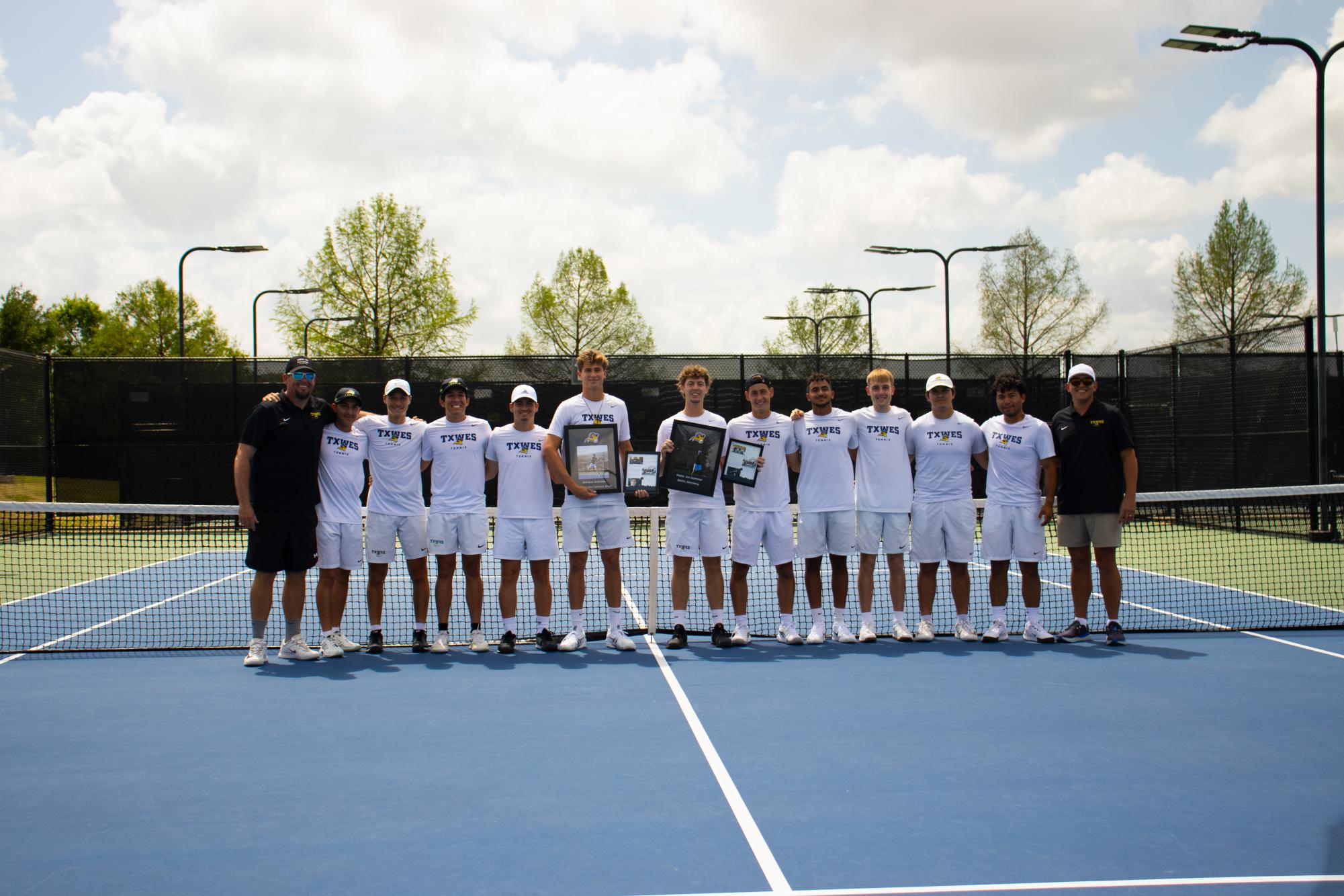 Rams tennis celebrates ‘bittersweet’ senior day
